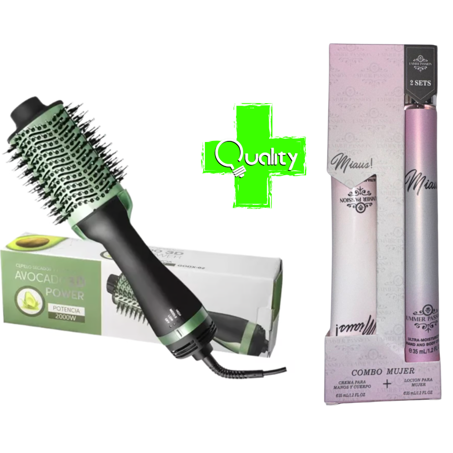 Cepillo Aguacate + Locion Crema